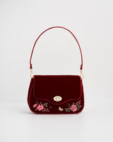 Floral Bloom Embroidered Crossbody