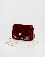Floral Bloom Embroidered Crossbody