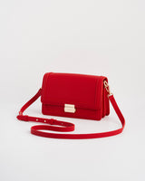 Red Foldover Bag