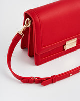 Red Foldover Bag