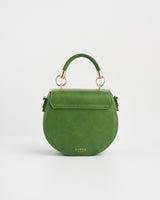 Fawn & Snail Embroidered Top Handle Bag