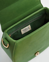 Fawn & Snail Embroidered Top Handle Bag