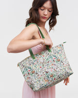 Garden Floral Grab Tote