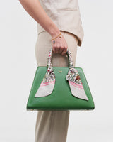 Garden Floral Structured Tote