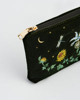 Sunflower Embroidered Pouch