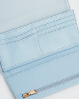 Blue Bird Embroidered Purse