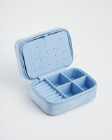 Forget Me Not Embroidered Jewellery Box