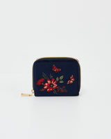 Floral Navy Purse