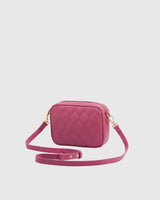 Quilted Rose Camera Bag