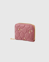 Bee Quilted Rose Purse