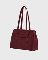 Romilly Shoulder Bag in Burgundy