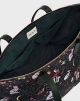 Edith Niva Print Tote Bag in Green