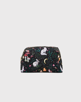 Niva Print Cosmetic Pouch in Green