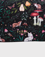 Niva Print Cosmetic Pouch in Green