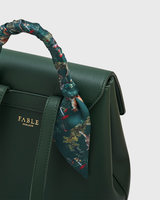 Laura Small Backpack in Forest Green