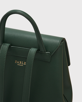 Laura Small Backpack in Forest Green