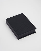 Night Sky Embroidered Large Jewellery Box in Navy Croc