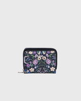 Selene Print Small Purse in Navy
