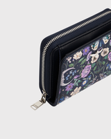 Selene Print Small Purse in Navy