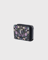 Selene Print Small Purse in Navy