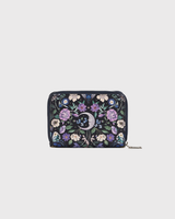 Selene Print Small Purse in Navy
