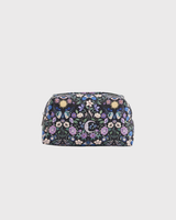 Selene Print Cosmetic Pouch in Navy