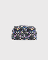 Selene Print Cosmetic Pouch in Navy