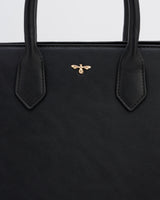 Black Structured Tote