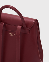 Laura Small Backpack in Burgundy