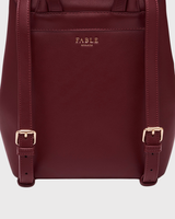 Laura Small Backpack in Burgundy