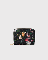 Niva Print Small Purse in Green