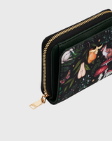 Niva Print Small Purse in Green