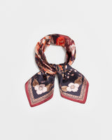 Aurora Tales Peach Square Scarf