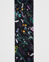 Wilderness Black Silky Scarf