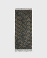 Into the Woods Green Tassel Scarf