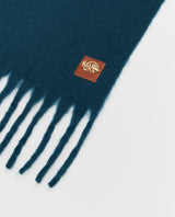 Cosy Teal Boucle Scarf