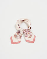 Eve Bee Pink Bandana Square Scarf