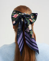 Selene Skinny Scarf in Navy
