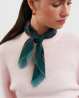 Eve Bandana Scarf in Green