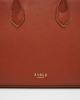 Grace Structured Tan Tote