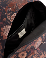 Deco Blooms Large Black Backpack