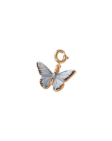 Enamel Blue Butterfly Charm