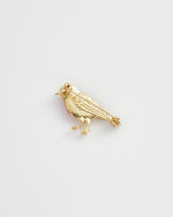Enamel Robin Brooch