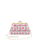 Pansy Victoriana Pink Clutch
