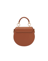 Fox & Pumpkin Embroidered Tan Saddle Bag