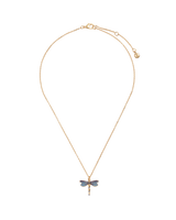 Dragonfly Crystal Necklace