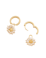 Daisy Huggie Earrings