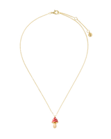 Enamel Mushroom Necklace