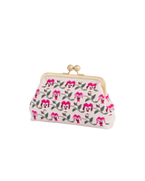 Pansy Victoriana Pink Clutch