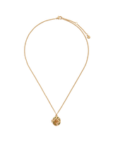 Fox & Acorn Oval Chain Locket Necklace